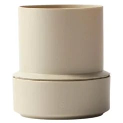 Billund selvvannende urtepotte 14x12 cm cumin