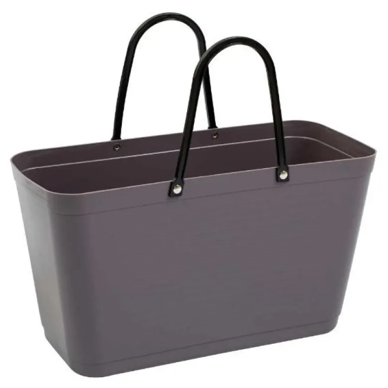 Biobased Plastic veske stor 15L plomme