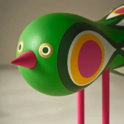 Birds 1967 no 2 16 cm grønn/rosa