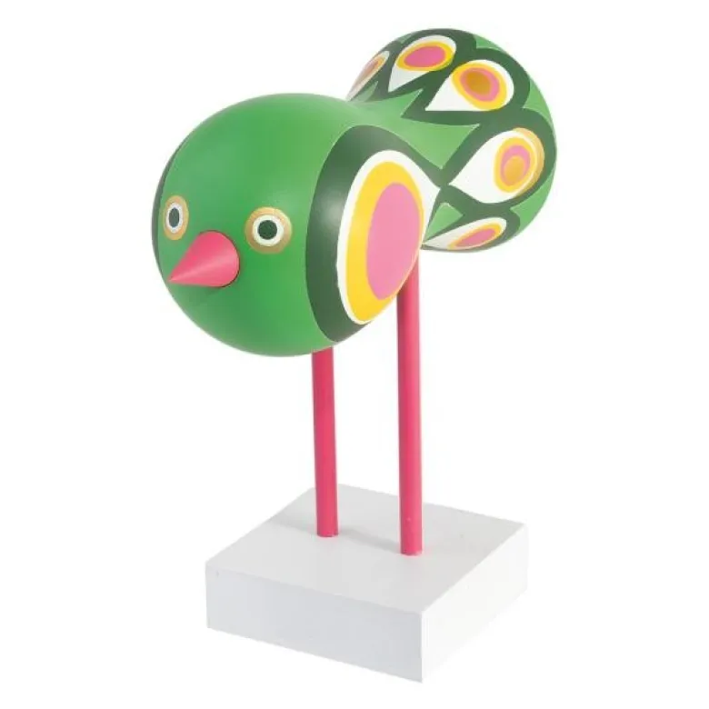 Birds 1967 no 2 16 cm grønn/rosa