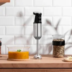 Bistro stavmikser m/tilbehør krom