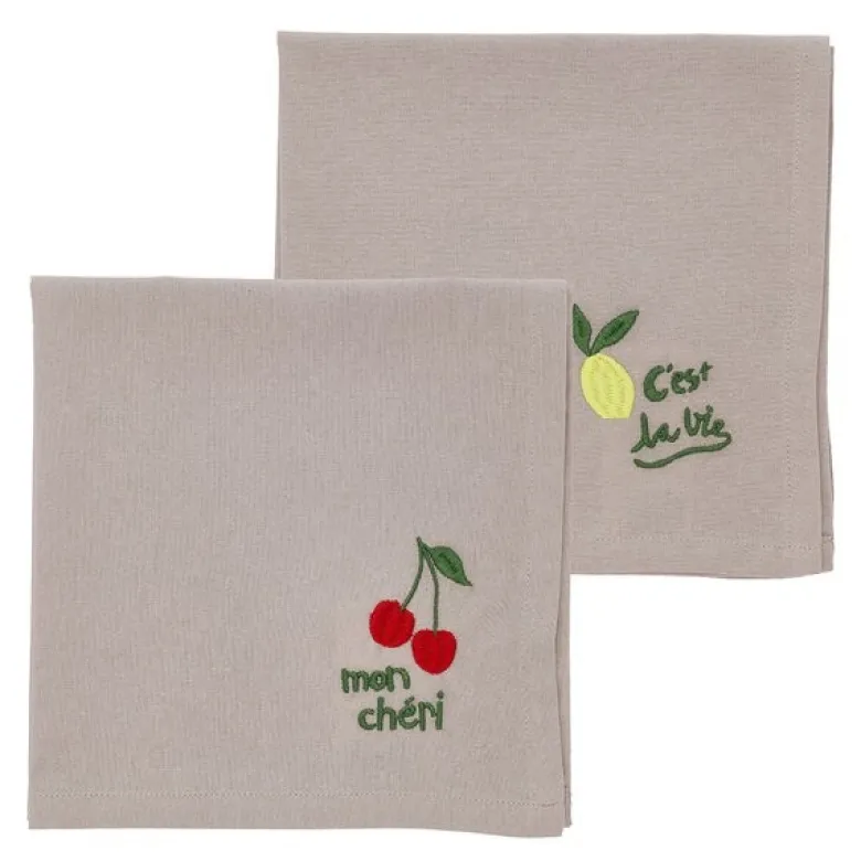 Bistro tøyservietter 40x40 cm 2 stk green
