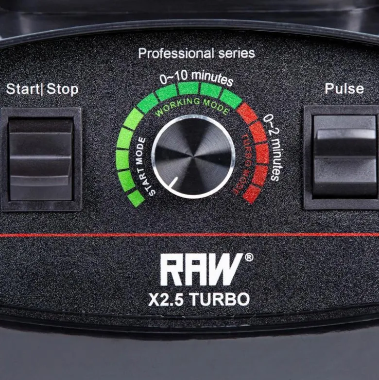 Blender X 2,5 Turbo 2,2L 1800W svart