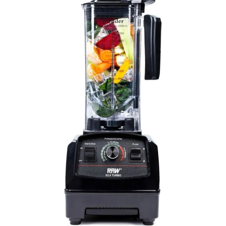 Blender X 2,5 Turbo 2,2L 1800W svart