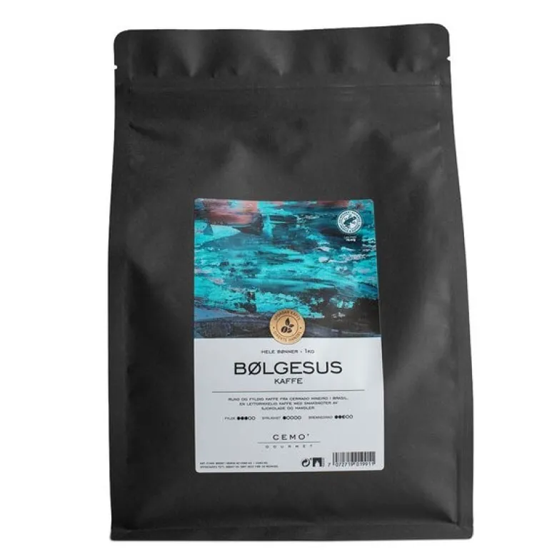 Bølgesus kaffe filtermalt 1 kg