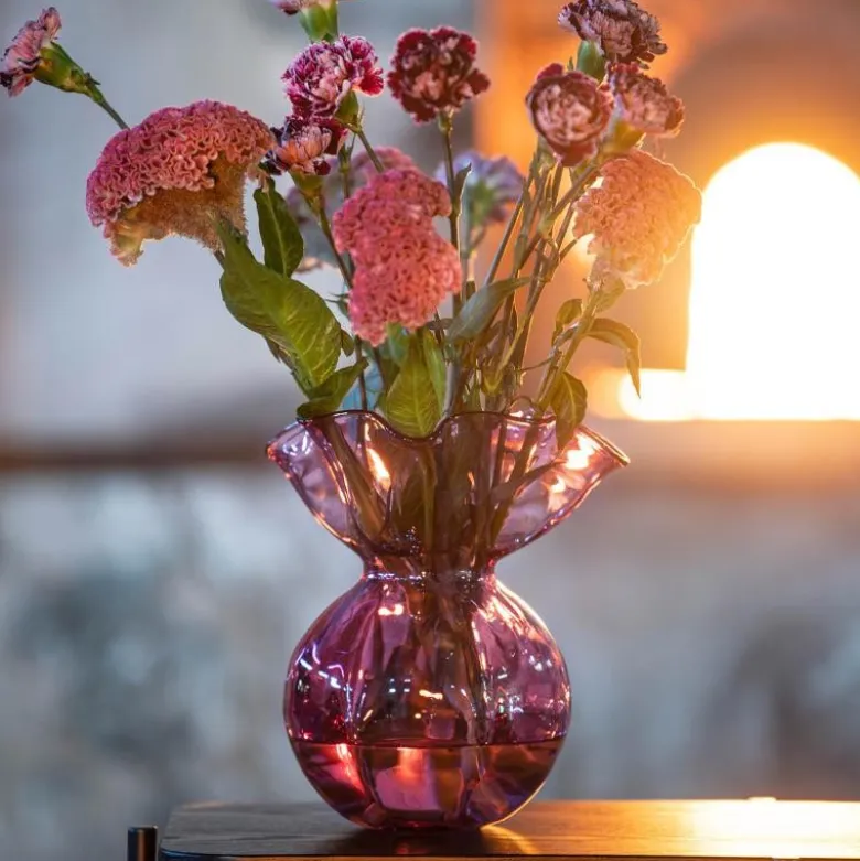 Boblen pride vase 23 cm rød
