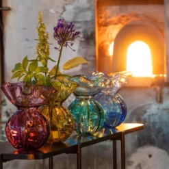 Boblen pride vase 23 cm rød