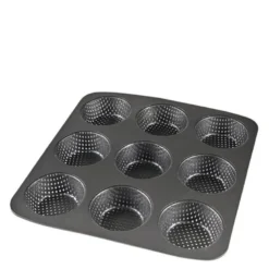 Bolleform for 9 boller stål