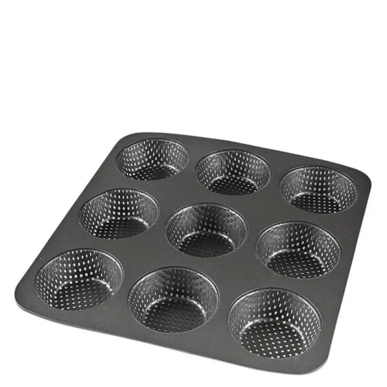 Bolleform for 9 boller stål