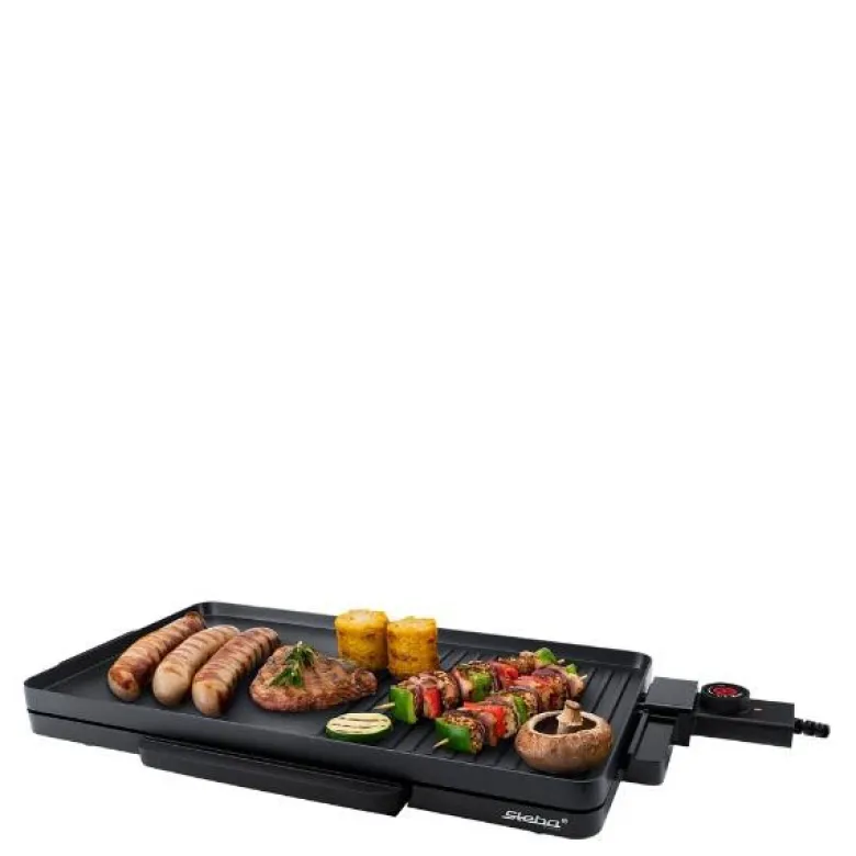 Bordgrill BBQ SLIM 2000W svart