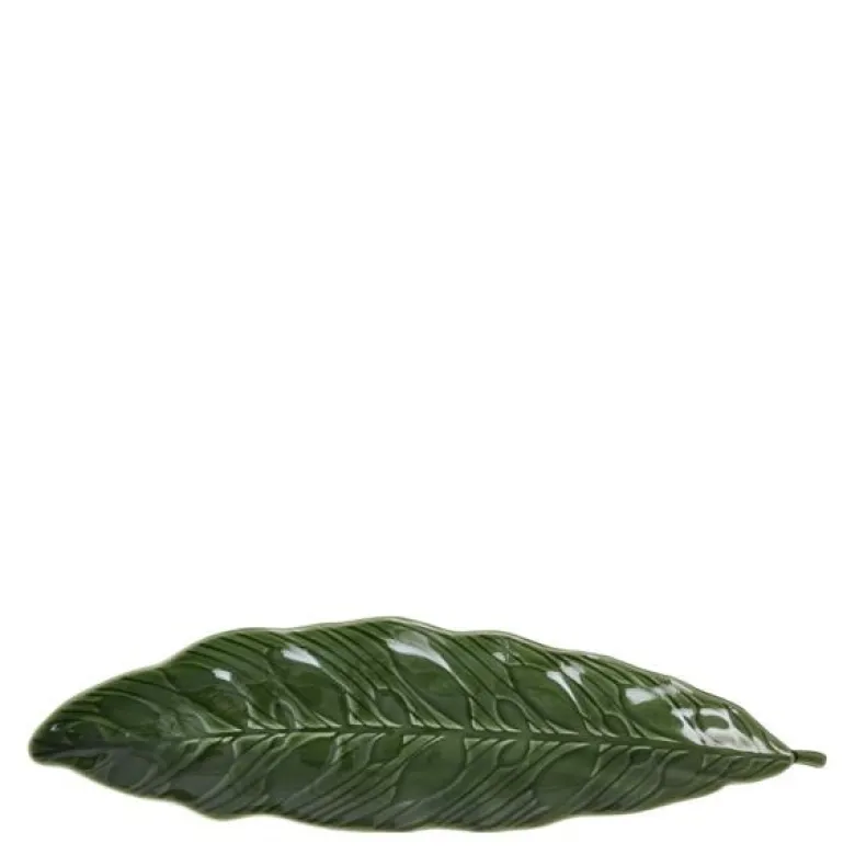 Botanica serveringsfat 42,7x11,5 cm grønn