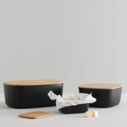 BOX-IT brødboks 23 cm svart
