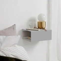 BoxShelf hylle 35x25x15 cm Stone Silver