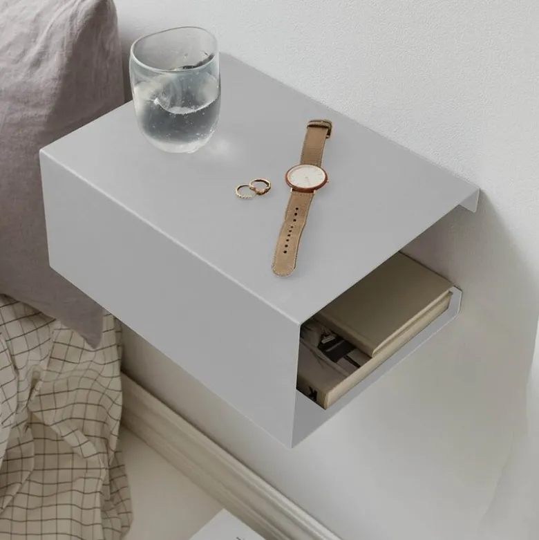 BoxShelf hylle 35x25x15 cm Stone Silver