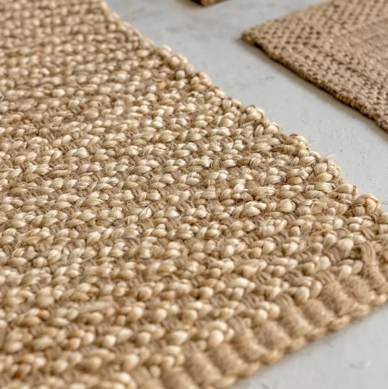 Braid jute dørmatte 60x90 cm