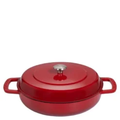 Braiser støpejernsgryte 28 cm 5L cherry