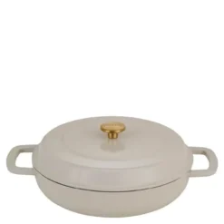 Braiser støpejernsgryte 28 cm 5L sand