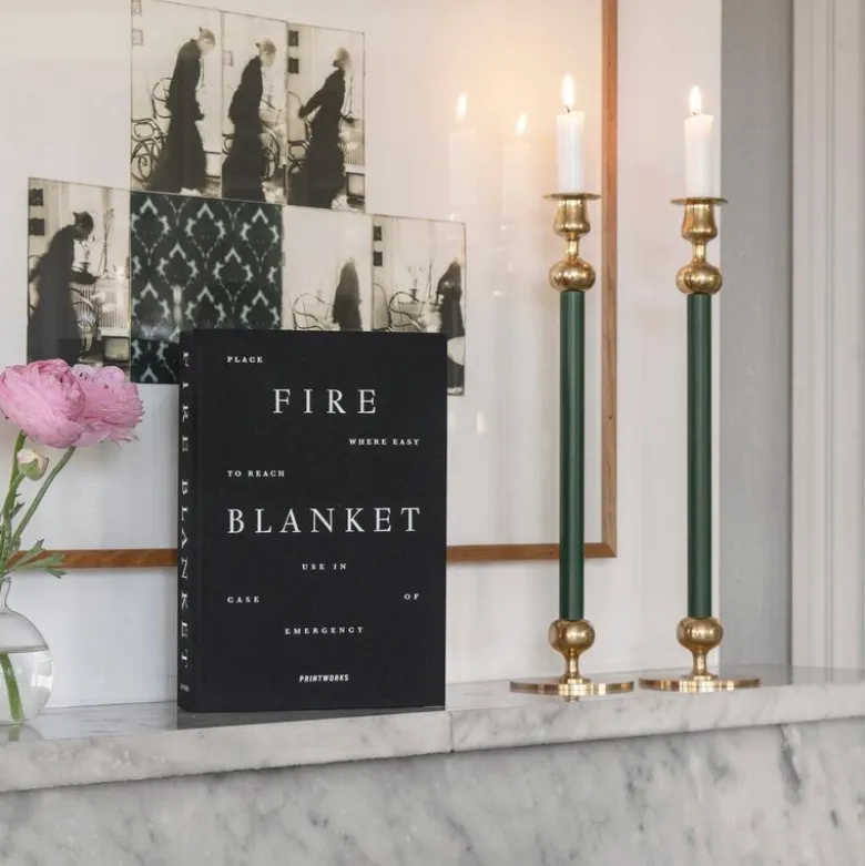 Brannteppe svart
