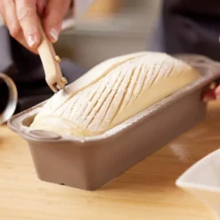 Brødform 30 cm silikon latte