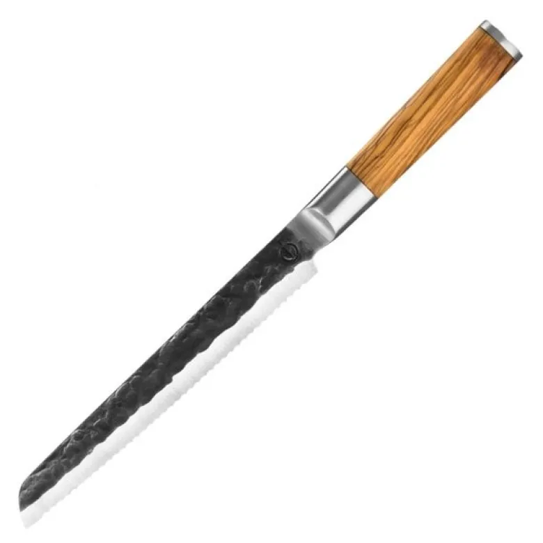 Brødkniv 35 cm olive