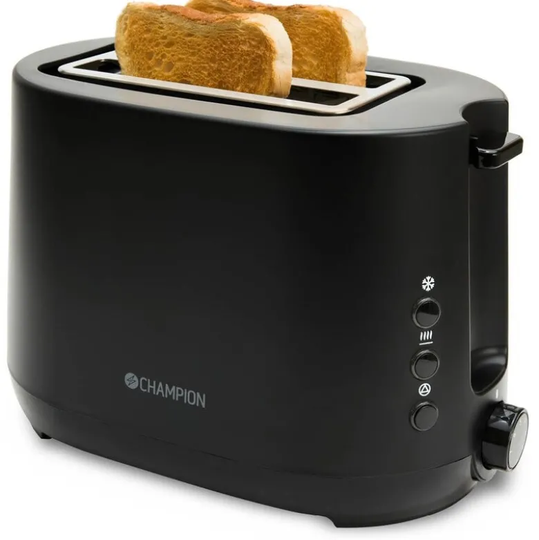 Brødrister 2 skiver BR300 750W svart