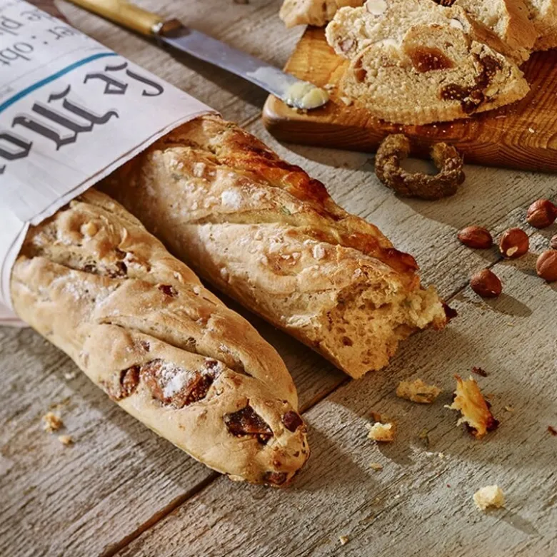Bread Buddies baguettform for 2 stk perforert 36x16 cm svart