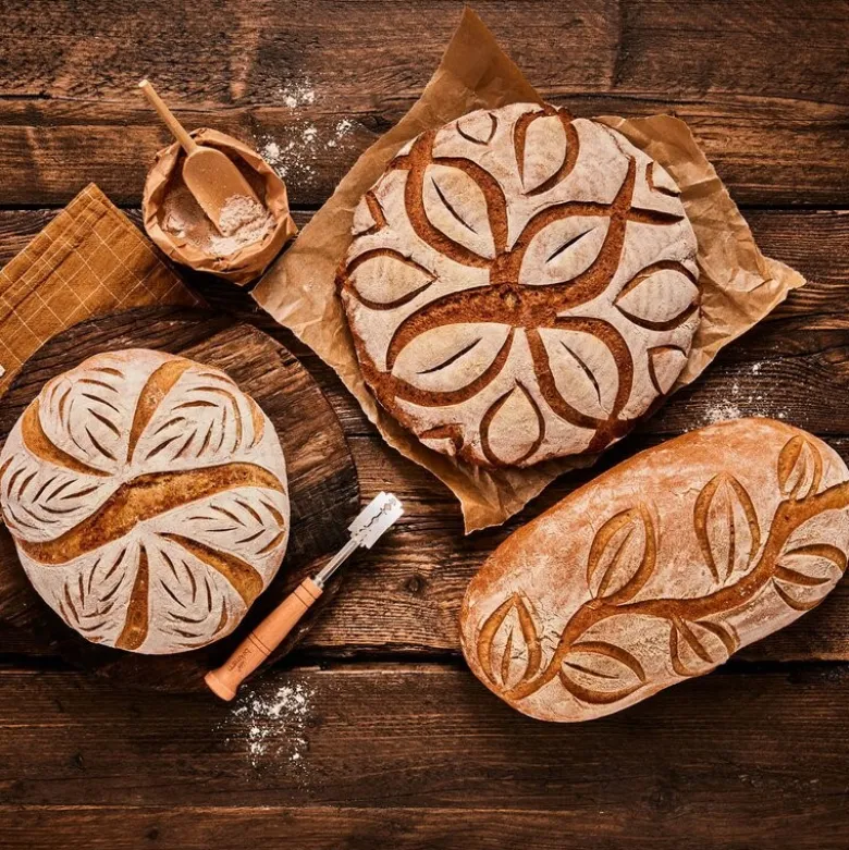 Bread Buddies snittekniv 19 cm bøk
