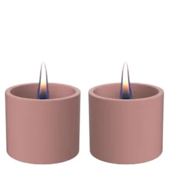 Breeze bordlykt 8 cm 2 stk oransje