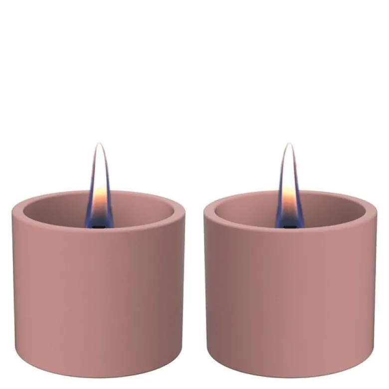 Breeze bordlykt 8 cm 2 stk oransje