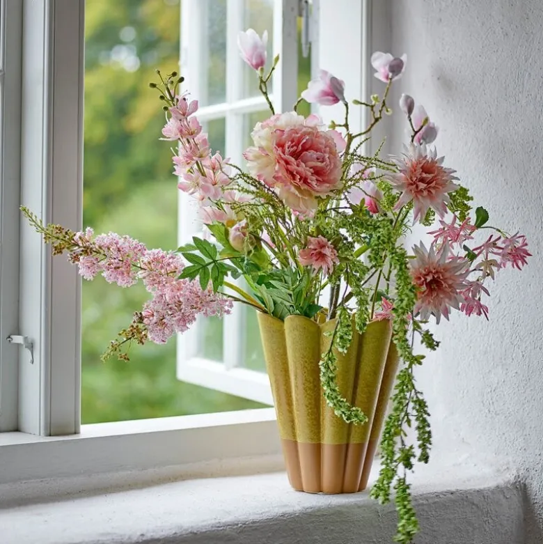 Breeze bukett kunstige blomster 138 cm rosa