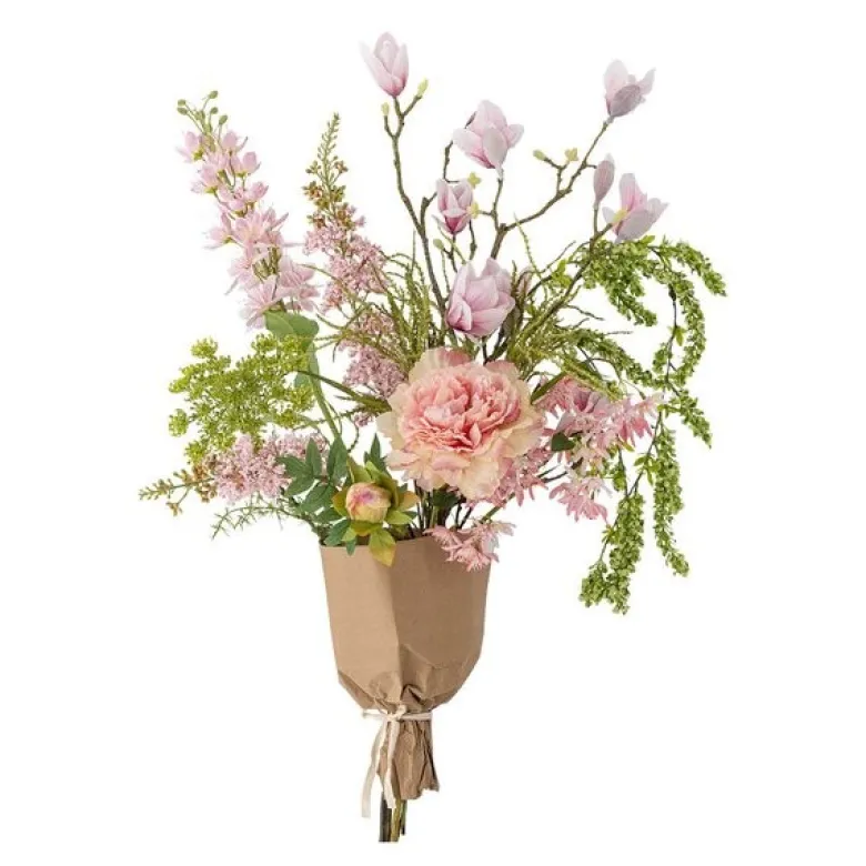 Breeze bukett kunstige blomster 138 cm rosa