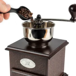 Bresil manuell kaffekvern 21 cm valnøttfarget bøk