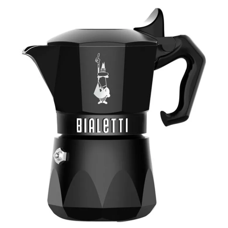 Brikka Exclusive espressokanne 2- kopper 10 cl svart