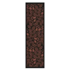 Bronslöv bordløper 35x120 cm brun
