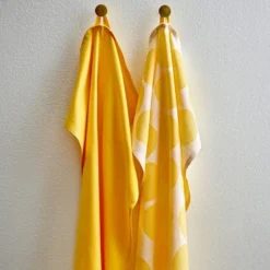 Bubbles kjøkkenhåndkle 50x70 cm 2 stk yellow