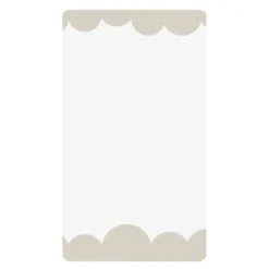 Bubbly speil 40x70 cm lite beige