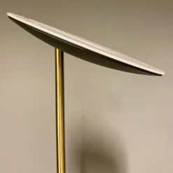 Cadiz uplight gulvlampe 186 cm svart/matt messing