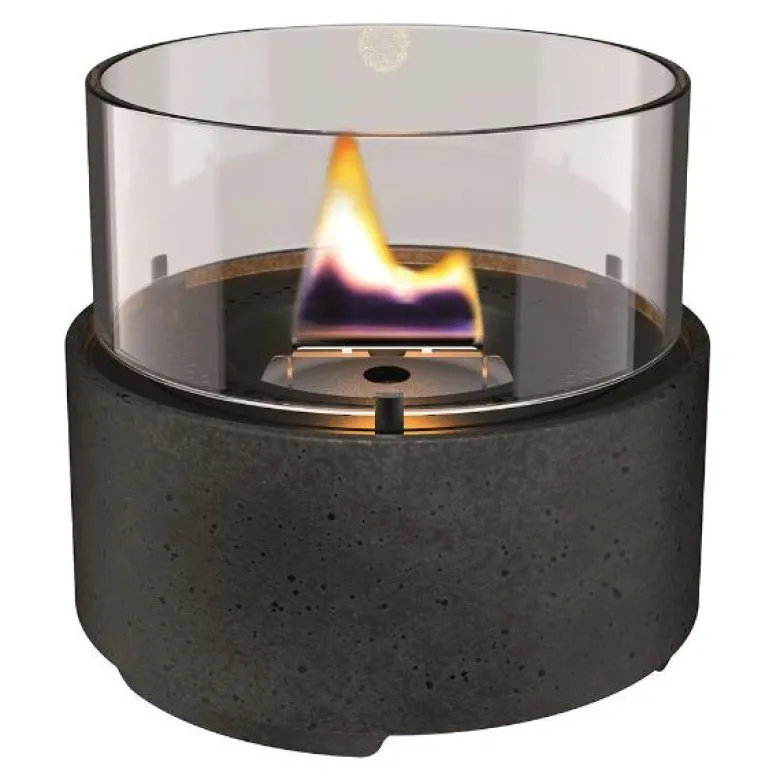 Café lykt 14 cm svart