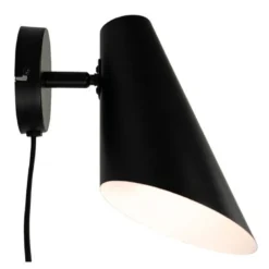 Cale vegglampe 24,5 cm svart