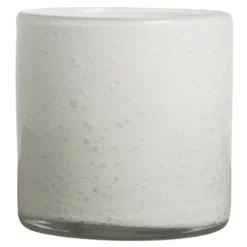 Calore vase/lyslykt 15x15 cm hvit