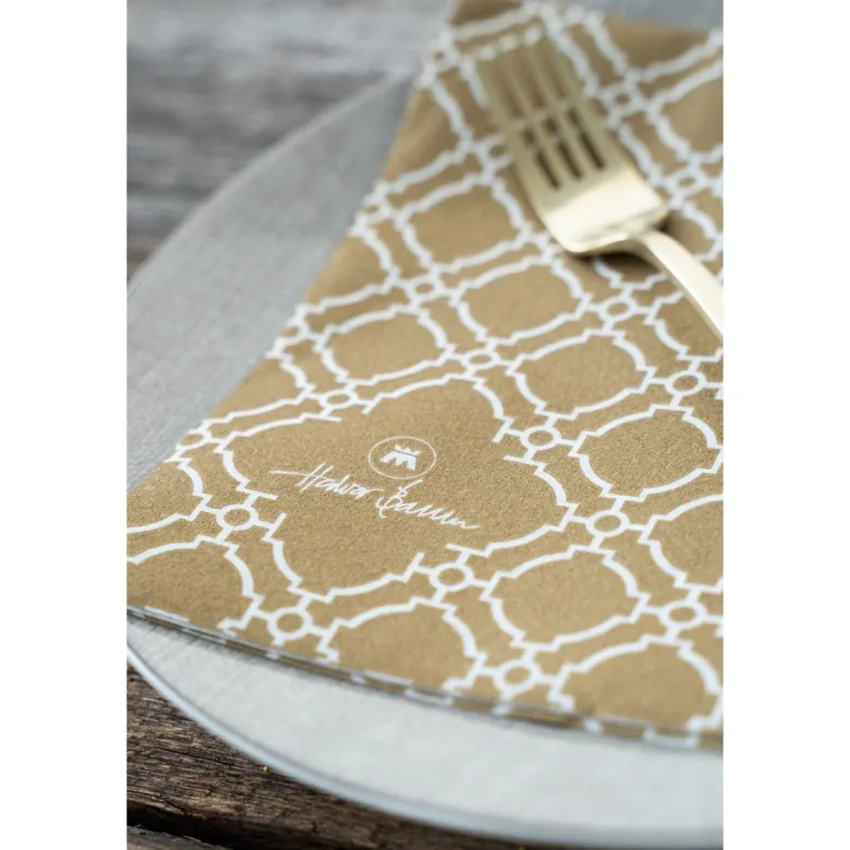 Cape servietter 40x40 cm 20 stk svart