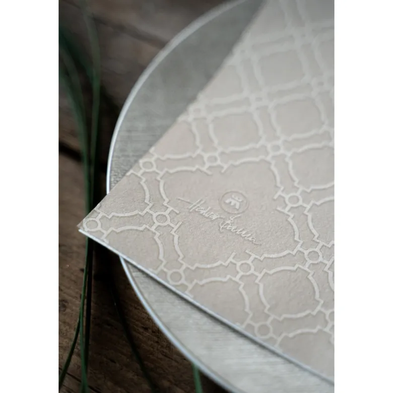 Cape servietter 40x40 cm 20 stk varm grå