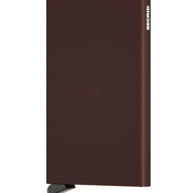Cardprotector kortholder brun