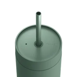 Carter Cold Desert Capsule tumbler med sugerør 590 ml smoke green