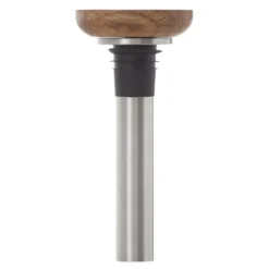 CasQ vinstopper m/vakumpumpe 10,5 cm eik/stål