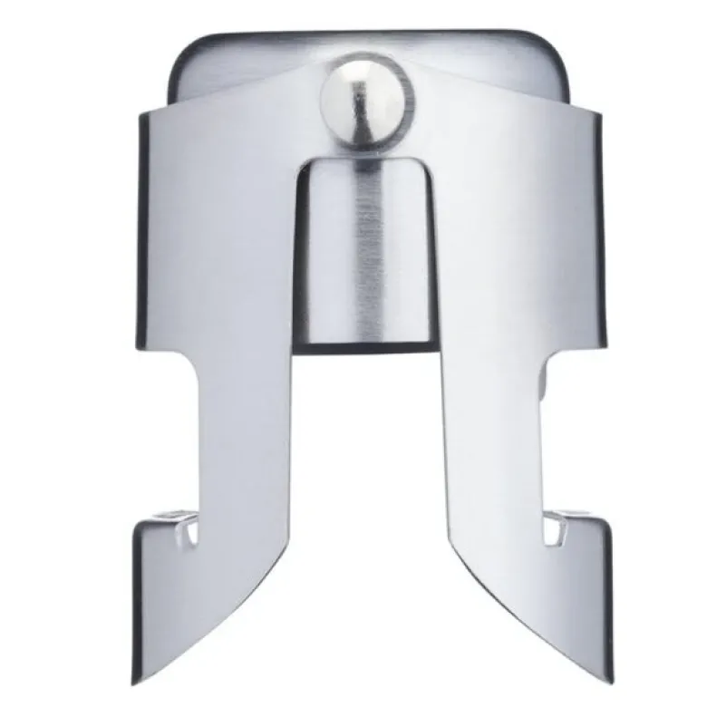 Champagnestopper 4 cm sølv