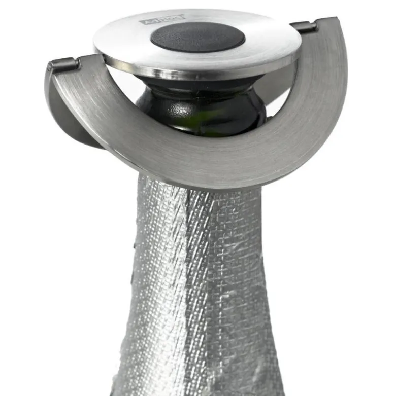 Champagnestopper stål