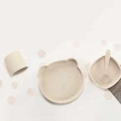 Chic kids barneservise 4 deler krem