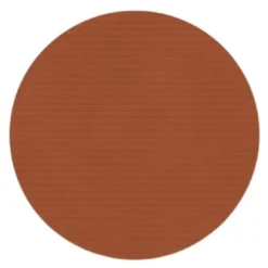 Circle Corduroy glassbrikke 10 cm Rust