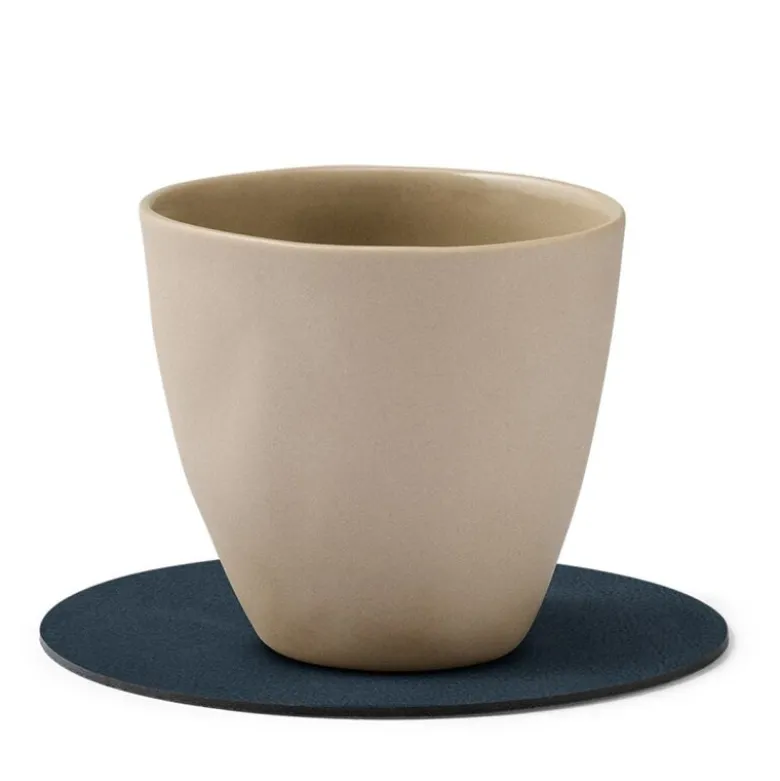Circle Nupo glassbrikke 10 cm blå